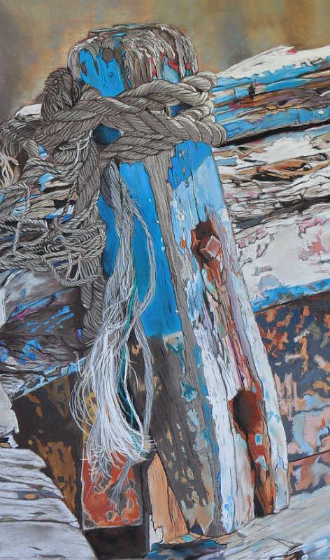 Epave rostellec.jpg - Pastel format /size 40 x 60